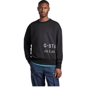G-star Multi Graphic Oversized Sweatshirt Zwart S Man