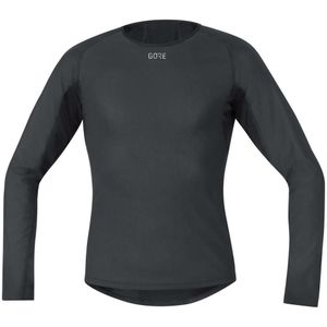 Gore® Wear Windstopper Thermo Long Sleeve T-shirt Zwart L Man