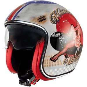 Premier Helmets 23 Vintage Pin Up Old Style 22.06 Open Helm