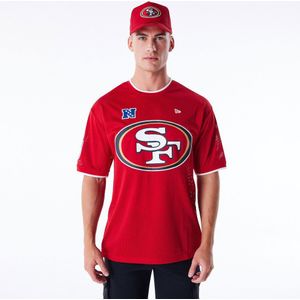 New Era Nfl Mesh San Francisco 49ers T-shirt Met Korte Mouwen