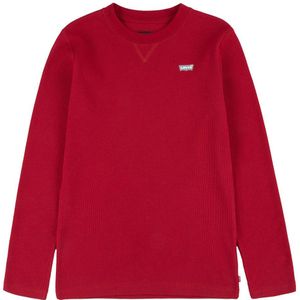 Levi´s ® Kids Thermal Long Sleeve T-shirt Rood 6 Years Jongen