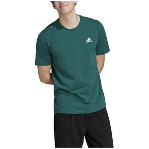 Adidas Essentials Single Embroidered Small Logo T-shirt Met Korte Mouwen