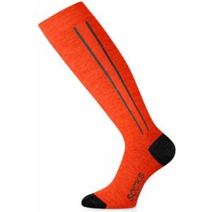 Lasting Fwc 219 Long Socks Oranje EU 34-37 Man