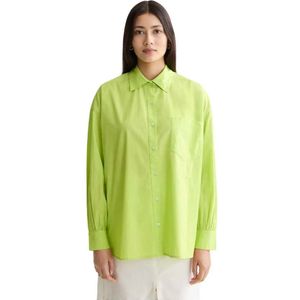 Scotch & Soda Embroidered Girlfriend Overhemd Met Lange Mouwen