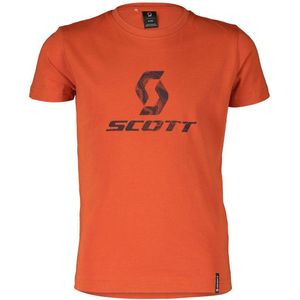 Scott 10 Icon Junior Short Sleeve T-shirt Oranje 164 cm Jongen