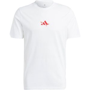 Adidas Rg Short Sleeve T-shirt Wit XL Man