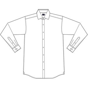 Hackett Gmt Dye Delave Overhemd Met Lange Mouwen