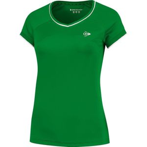 Dunlop Club Short Sleeve T-shirt Groen XS Vrouw