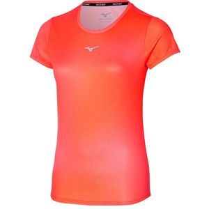 Mizuno Impulse Core Graphic Short Sleeve T-shirt Oranje XS Vrouw
