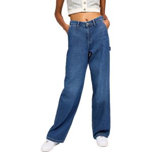 Lee Loose Carpenter Fit Jeans Blauw 26 / 33 Vrouw