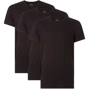 Calvin Klein Nb4011e001 Short Sleeve T-shirt 3 Units Paars XL Man