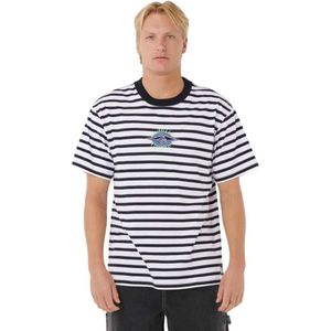 Rip Curl - Raw Energy Stripey - T-shirt - Katoen - Korte Mouwen