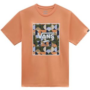 Vans Classic Print Box Short Sleeve T-shirt Oranje L Man