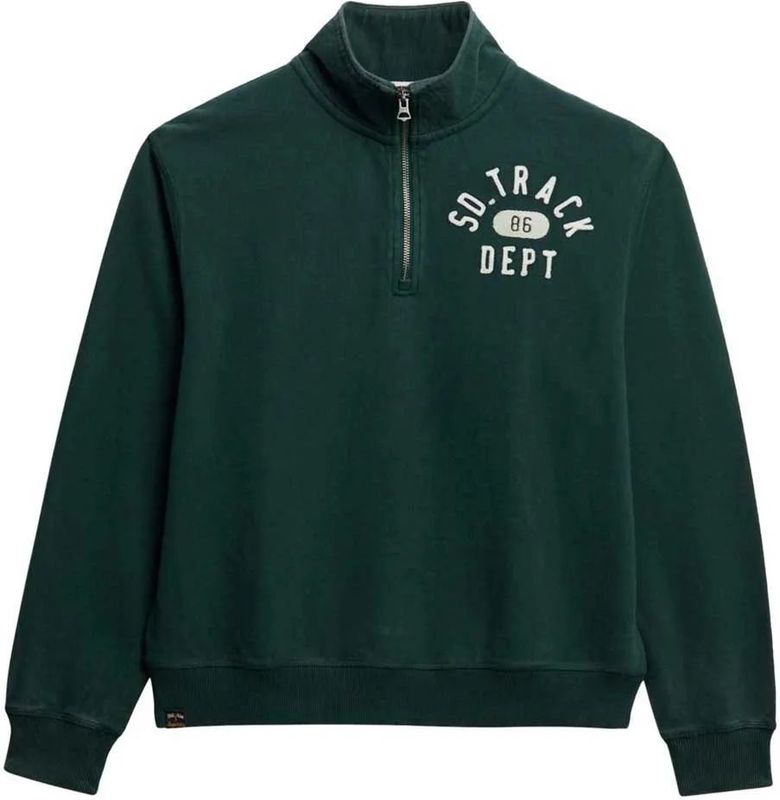 Superdry - Athletic Essentials Applique - Sweatshirt - Halve Rits