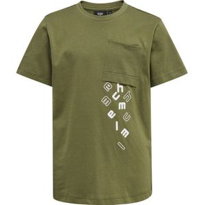 Hummel Hmlmarcel T-shirt Groen 4 Years Jongen