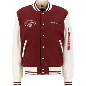 ALPHA INDUSTRIES - Varsity Air Force Jacket - Tussenjas - Groen - Lichte Voering
