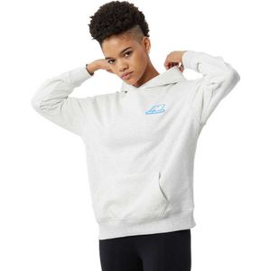 New Balance Essentials Candy Hoodie Wit M Vrouw