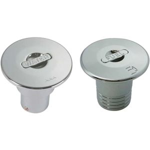 Foresti & Suardi Messing Vlakke Verchroomde Waterdekvuller