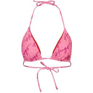Hugo Bold Triangle Bikini Top Roze XS Vrouw