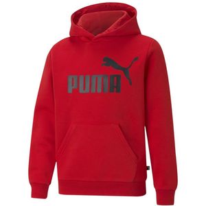 Puma Essential Big Logo Hoodie Rood 15-16 Years Jongen
