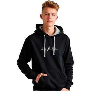 Kruskis Runner Heartbeat Two-colour Hoodie