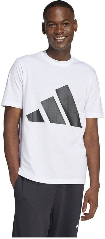 Adidas Essentials Big Logo T-shirt Met Korte Mouwen