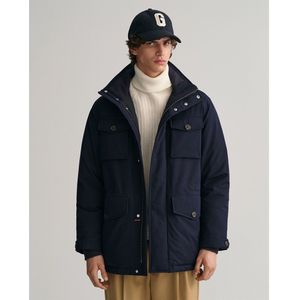 Gant Padded Flannel Field Jacket Blauw S Man