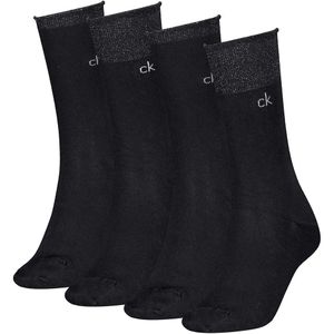 Calvin Klein - Holiday Lurex - Sokken - 4 Paren - Glinsterende Metallic Look