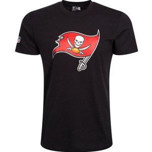 New Era Nfl Regular Tampa Bay Buccaneers Short Sleeve T-shirt Zwart XS Man