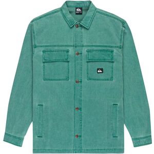 Quiksilver - Overhemd - Trekking Green - Lange Mouwen - 100% Katoen