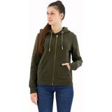 Superdry Tattoo Rhinestone Sweatshirt Met Rits