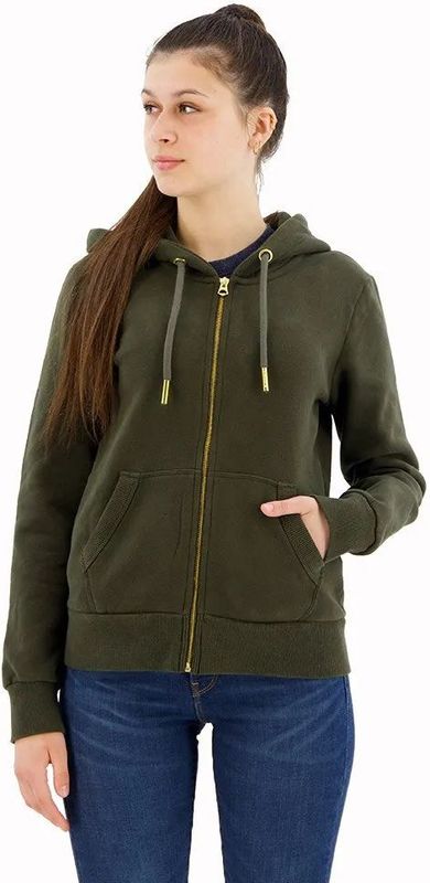 Superdry Tattoo Rhinestone Sweatshirt Met Rits