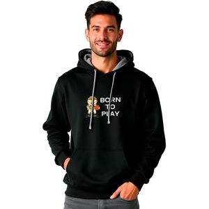 Kruskis Born To Play Basketball Two-colour Hoodie