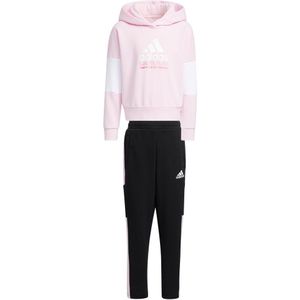 Adidas Lg Bos Track Suit Roze 12-24 Months