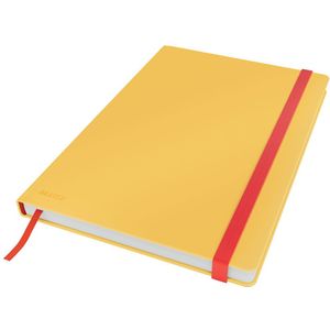 Leitz Cozy 80 Sheets Horizontal Ruled Din B5 Hardcover Notebook Geel