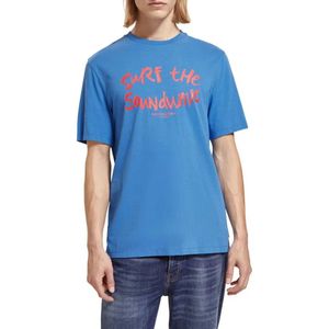 Scotch & Soda 175594 T-shirt Met Korte Mouwen