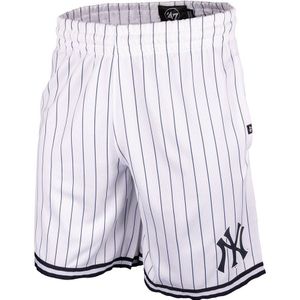 47 Mlb New York Yankees Pinstriped Grafton Sweat Shorts Wit M Man