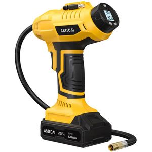 AstroAI - JY16P160-18 - Compressor - Zwart - Draagbaar