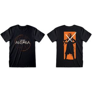 Heroes Official Star Wars Ahsoka Balance Short Sleeve T-shirt Oranje L Man