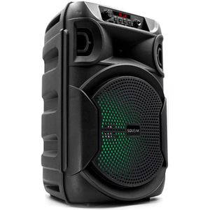 Squeak - Pulsetower SQ1006 - Karaoke Speaker - Zwart - Bluetooth 5.3 - 7 uur Accuduur