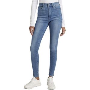G-star Shape High Super Skinny Jeans Blauw 27 / 32 Vrouw