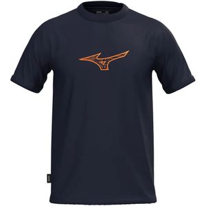 Mizuno - Athletics - T-shirt - Zwart