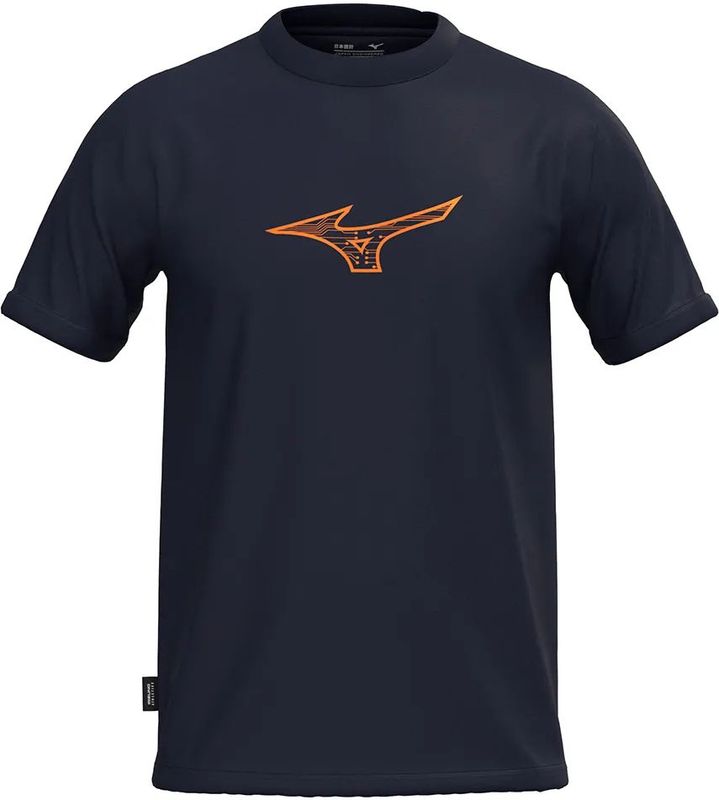 Mizuno - Athletics - T-shirt - Zwart