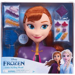 Just Play Frozen Stylinghoofd Met Accessoires Anna-pop