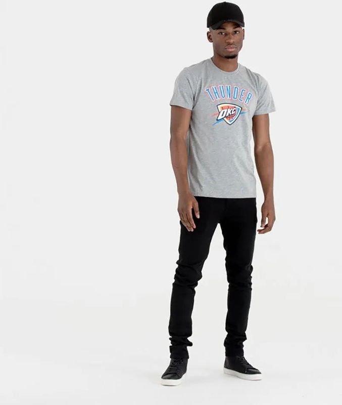 New Era - Oklahoma City Thunder - Sportshirt - Blauw - Katoen