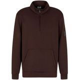 Ea7 Emporio Armani Train Core Vi Pl Sweatshirt Met Halve Rits