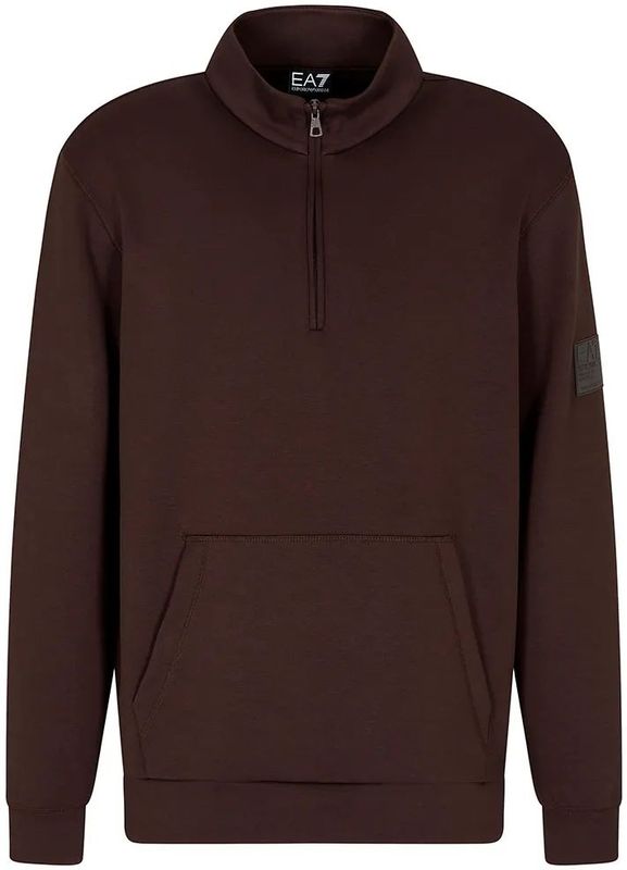 Ea7 Emporio Armani Train Core Vi Pl Sweatshirt Met Halve Rits