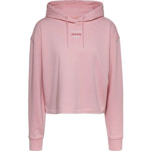 Tommy Jeans - Essential Logo1 Hoodie - Groen - Katoenmix