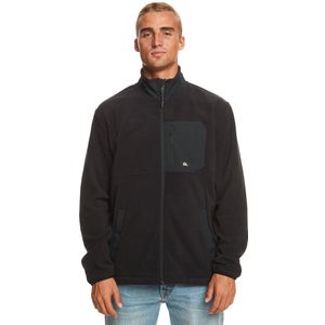 Quiksilver Collar Zip Fleece Full Zip Sweatshirt Zwart XS Man
