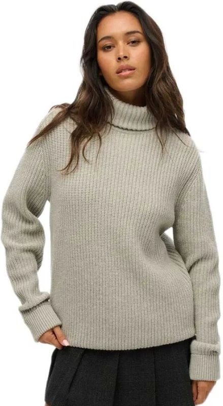 Superdry - Merchant Textured - Trui - Hoge Hals